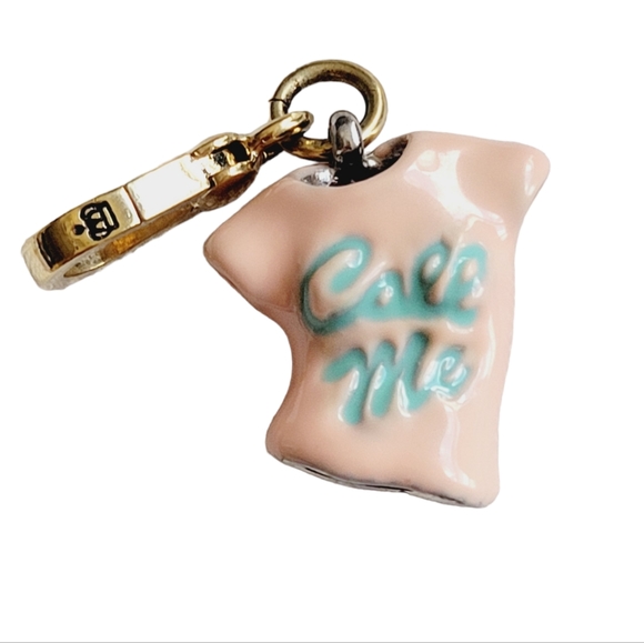 Juicy Couture Jewelry - Juicy Couture Call Me T-Shirt Charm